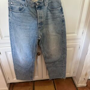 NWT Madewell Darted Barrel Jeans